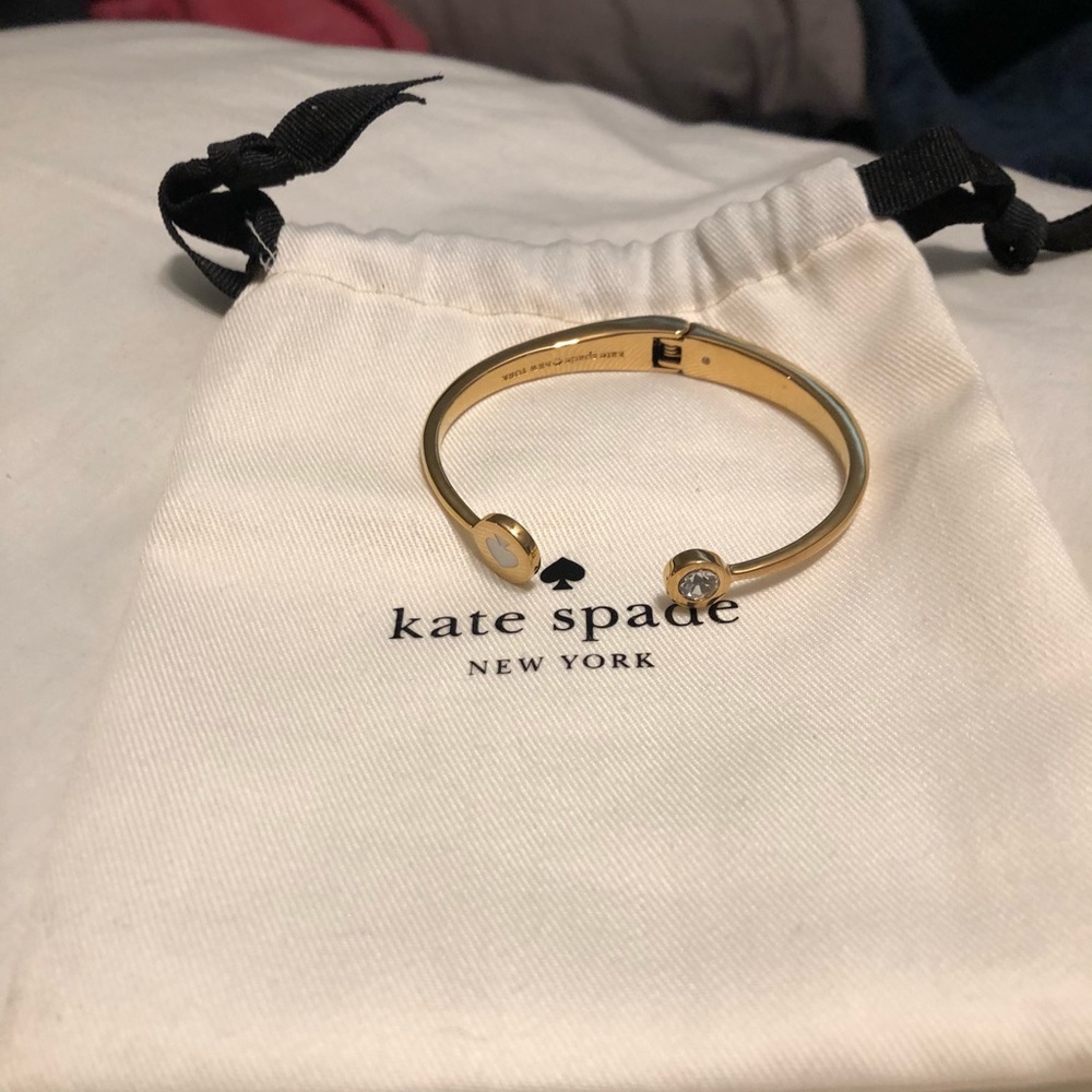 Goldtone Kate Spade Bangle Bracelet